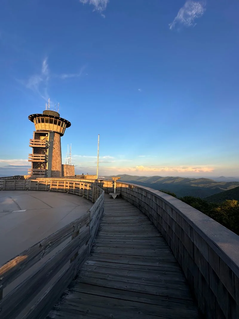 Brasstown Bald spur and summit views