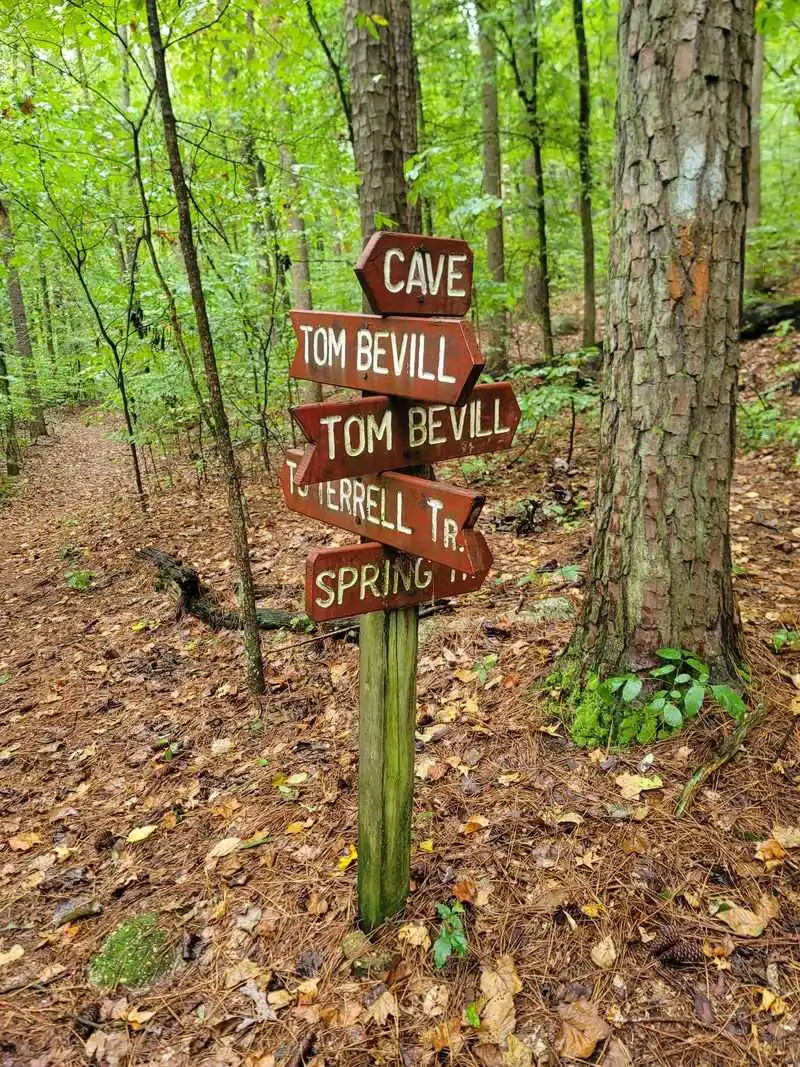 Hiking the Ridge and Cave Trails