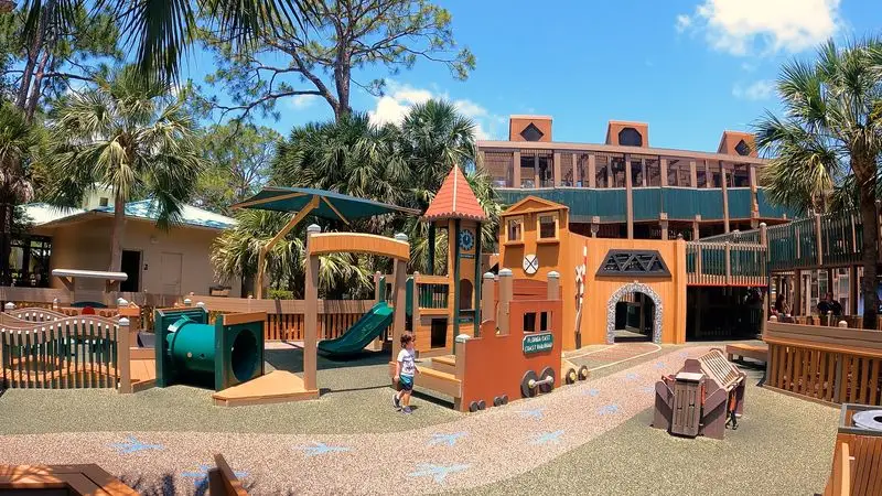 The Massive Wooden Playground Castle