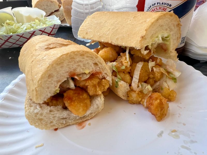 Domilise’s Po-Boy & Bar – Shrimp Po’Boy