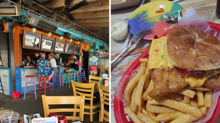 People happily make the drive for the grouper sandwich at this Florida restaurant