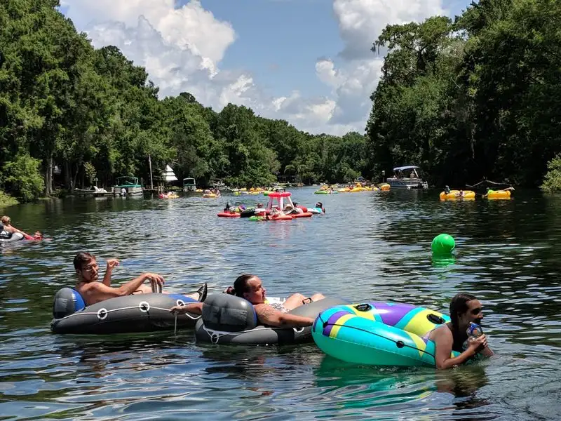 Tubing, paddling, and sharing the channel