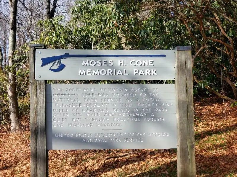 History in brief: Moses H. Cone Memorial Park context