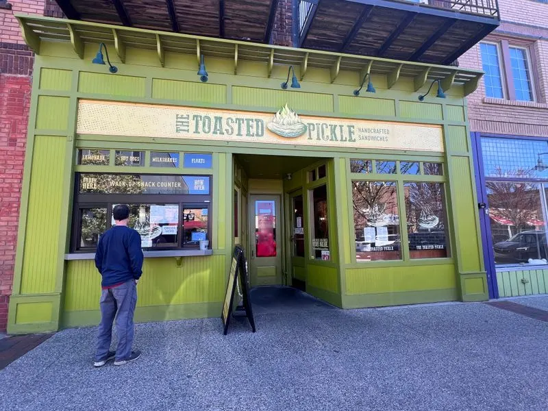 Fried Pickle Sampler Three Ways