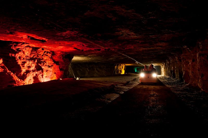 The Descent: Riding the Hoist 650 Feet Down