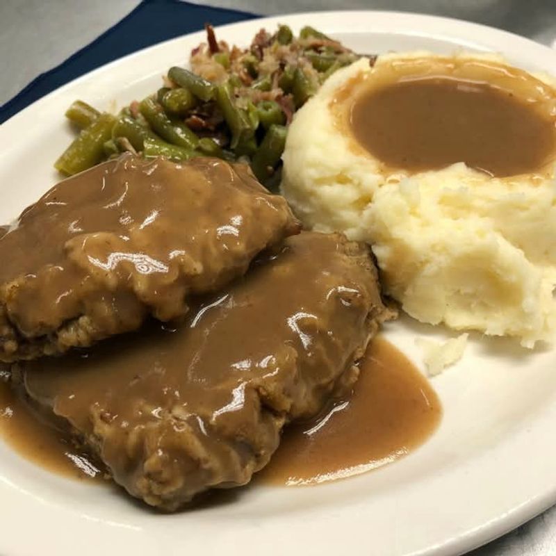 Mashed potatoes, sides, and that apple butter