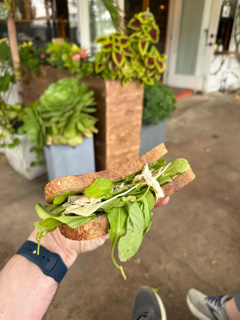 Veggie Sandwich On House Bread
