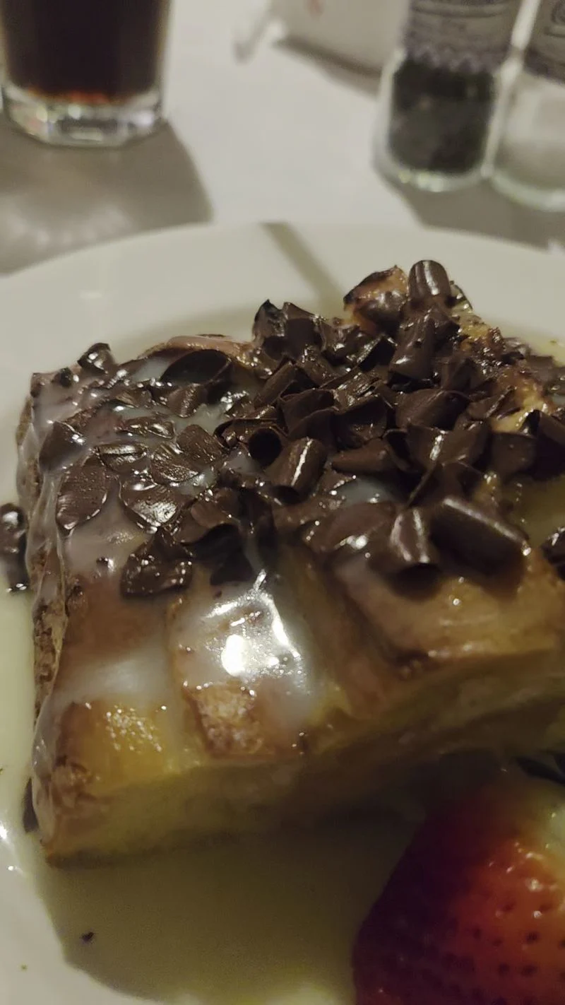 Sweet Finish: White Chocolate Bread Pudding