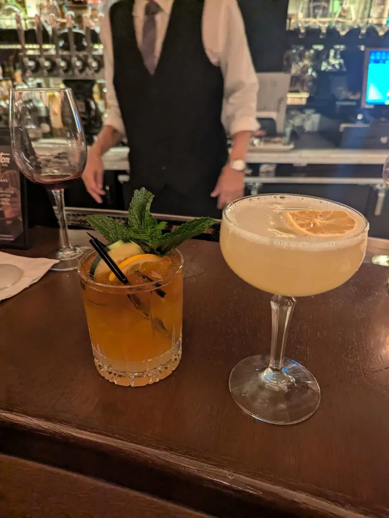 Cocktails, jazz, and the bar scene