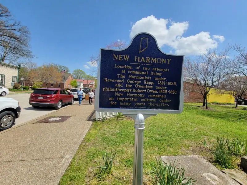 Why New Harmony Feels Different from Other Small Towns