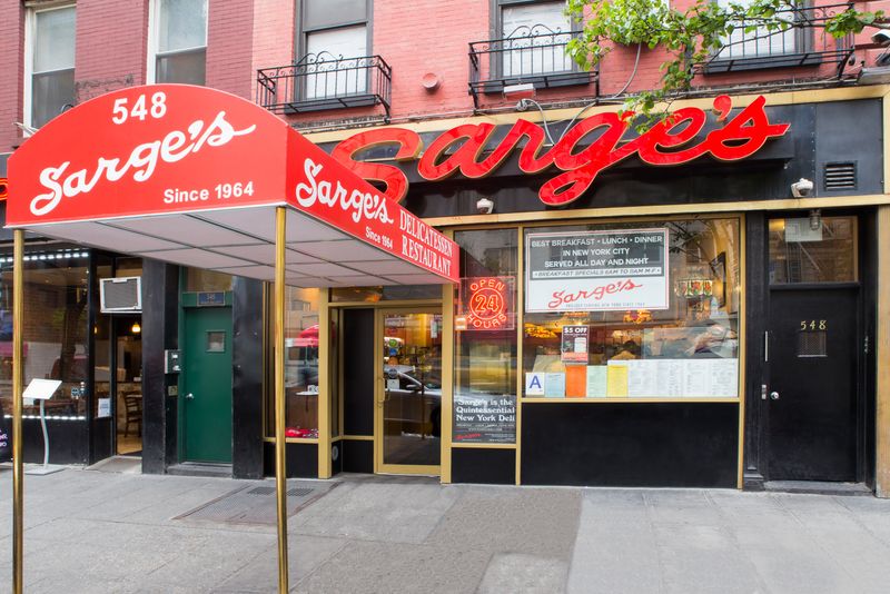 Sarge&rsquo;s Delicatessen & Diner &mdash; New York City, NY