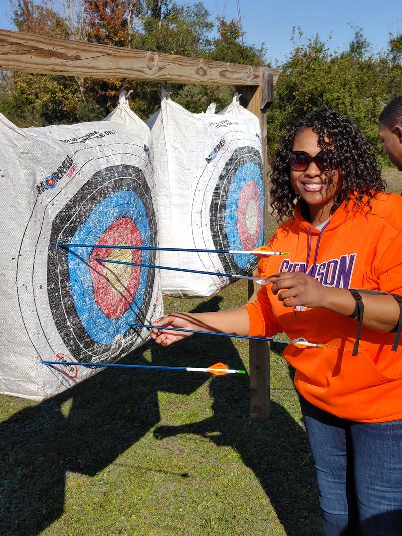 Archery Range Break Between Rides