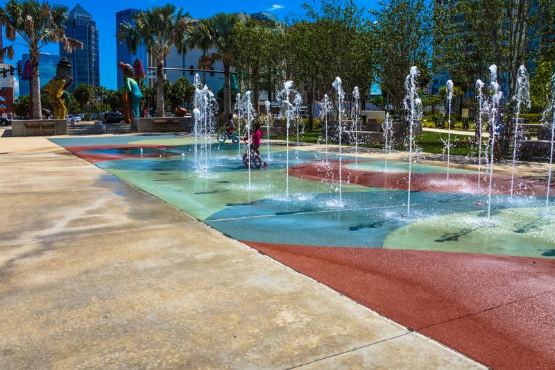 Splash Pad and Fountain Play