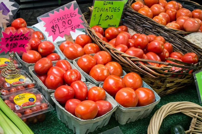 Fresh produce and local flavors