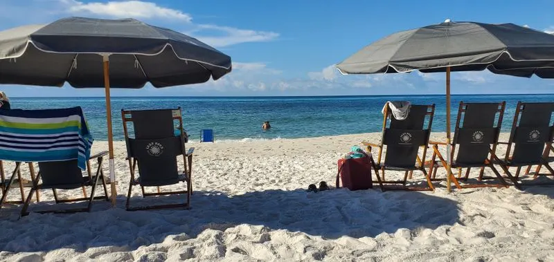 Picnicking At Gulf Side Pavilions