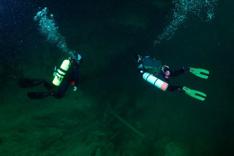 Scuba diving and the 1863 Madison wreck