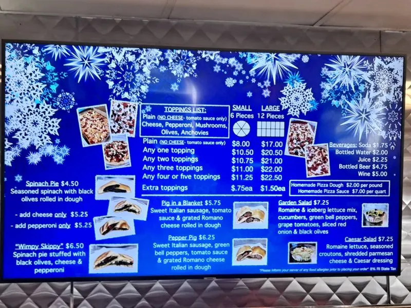 Menu highlights and value