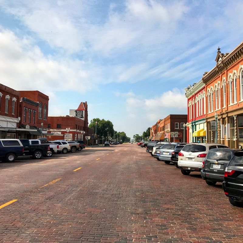 Downtown Brick Streets and Storefronts