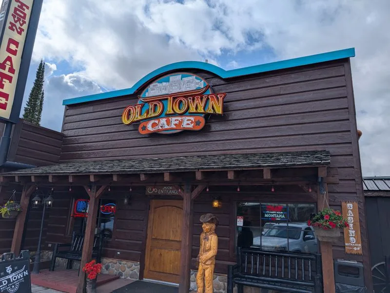 Old Town Cafe, West Yellowstone, Montana