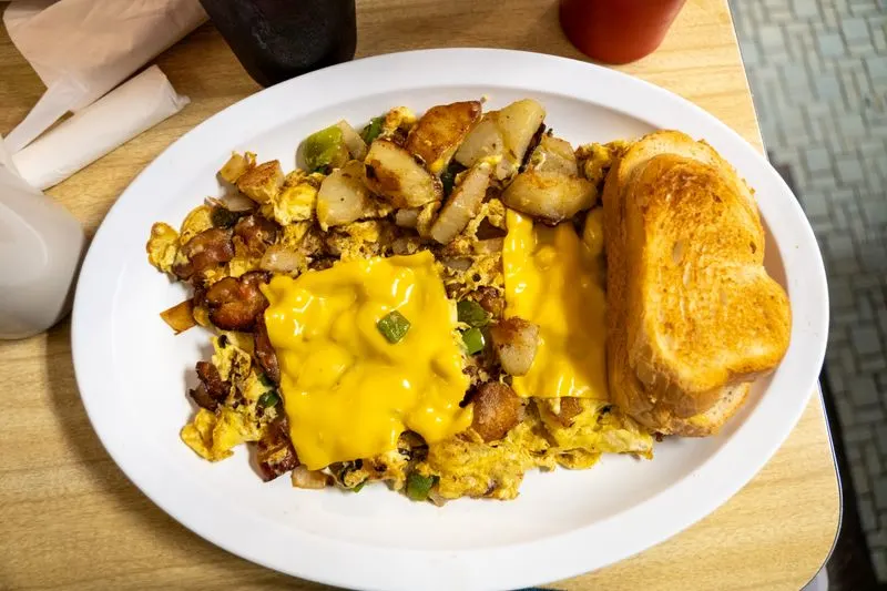 Breakfast at a Classic Diner