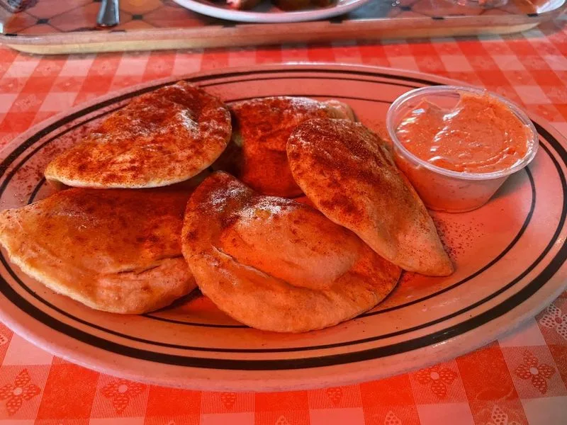 Pierogies with Paprika Sour Cream