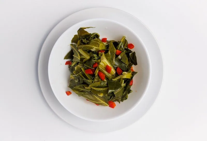 Collard Greens with a Kick