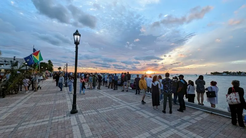 Key West Old Town and Sunset