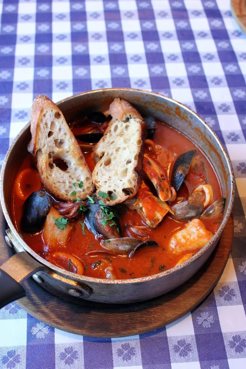 Cioppino the lighter way