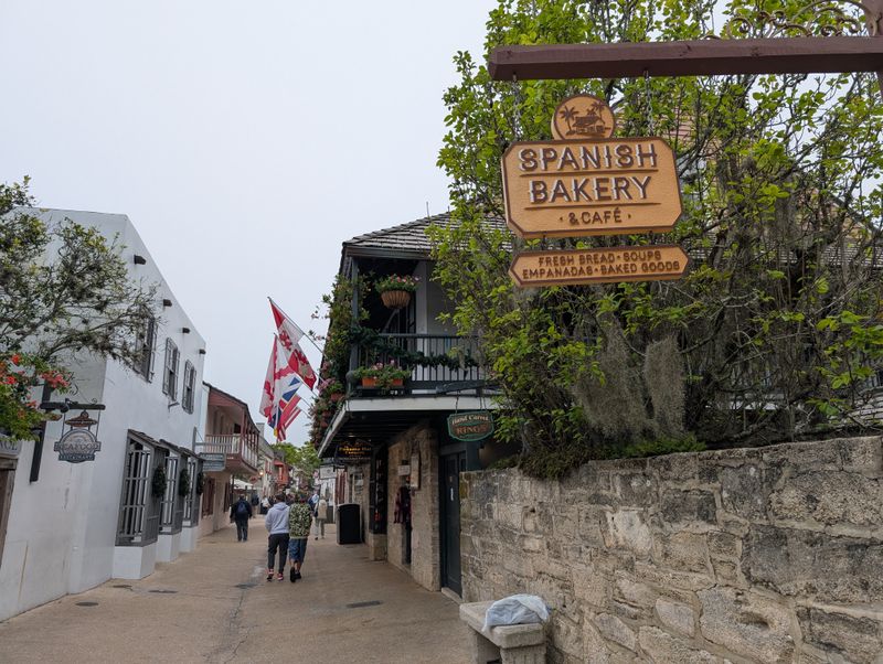 Outdoor Dining Under Cypress Trees