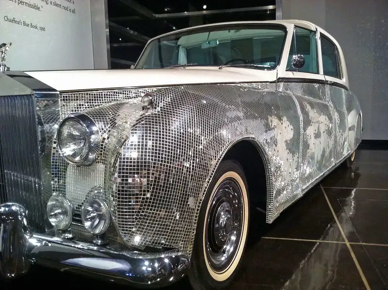 Liberace's Mirror Ball Rolls Royce