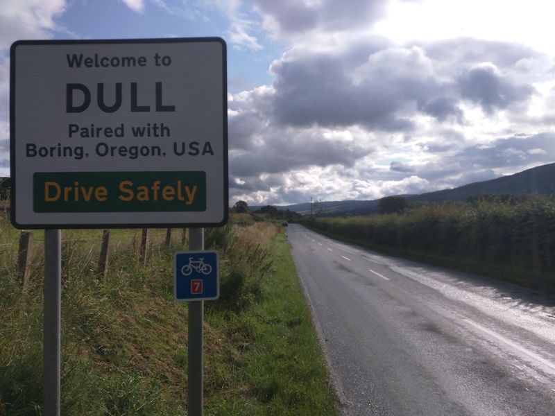 Sister City Charm: Dull, Scotland