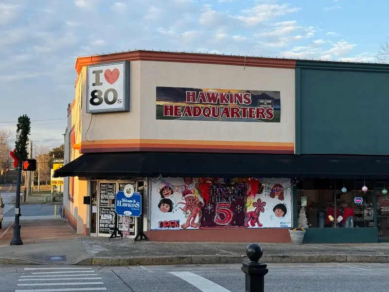 Downtown Hawkins - Jackson, Georgia town square