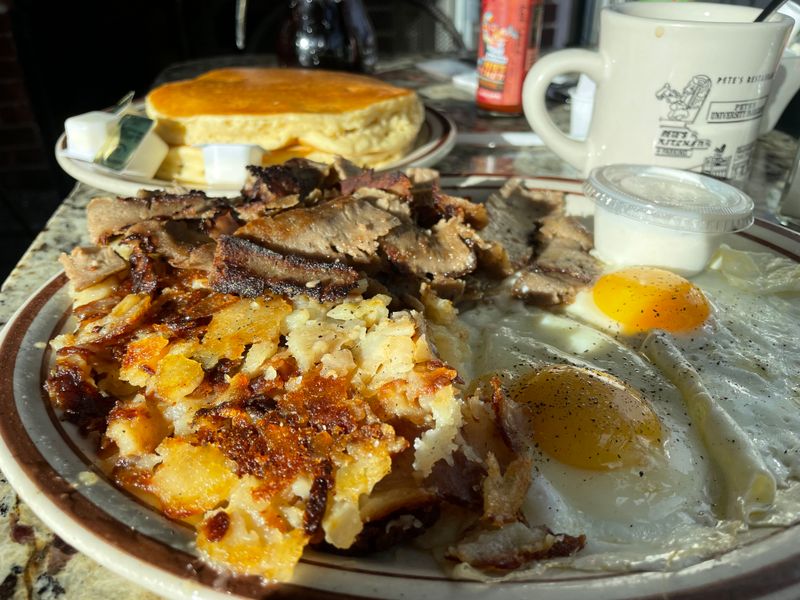 Corned Beef Hash With Perfectly Cooked Eggs