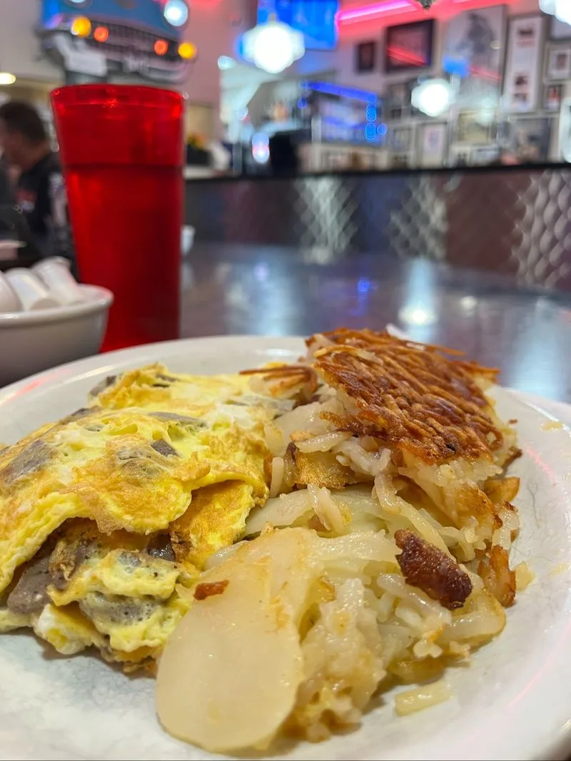 Garden Veggie Omelette