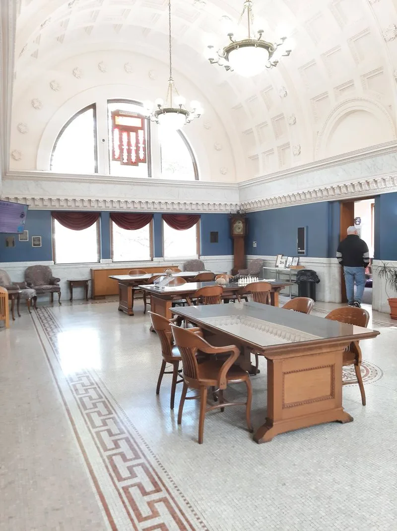 Marble Floors And Vaulted Grace