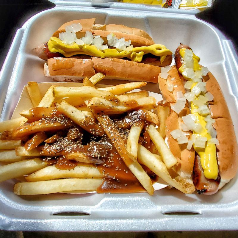 Texas Hot With Homemade Meat Sauce