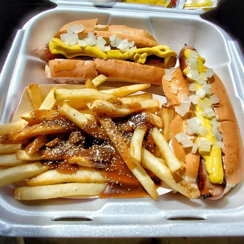 Texas Hot With Homemade Meat Sauce