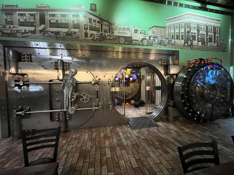 Inside a Restored Bank Vault