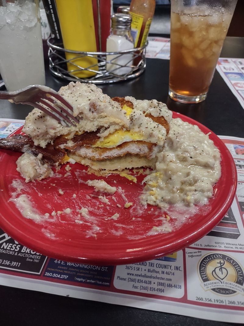 Tenderloin Biscuit with Gravy