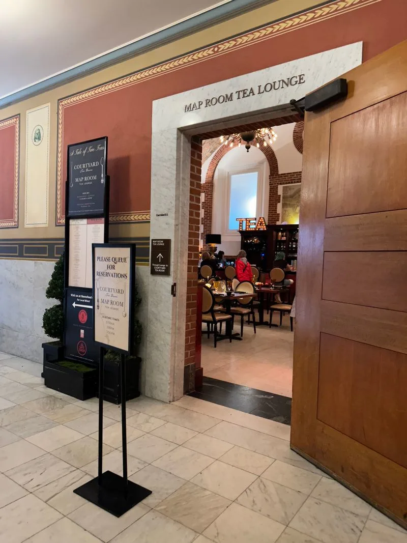 Boston Public Library - The Courtyard Tea Room (Boston, MA)