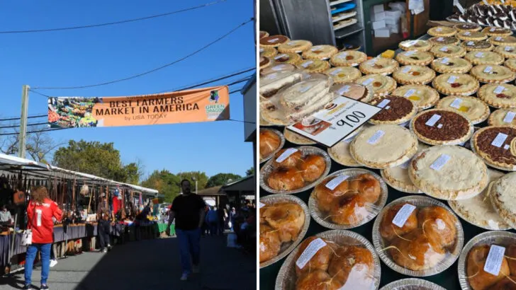 The Pennsylvania Dutch market where Amish vendors sell everything from furniture to fresh-baked shoofly pie