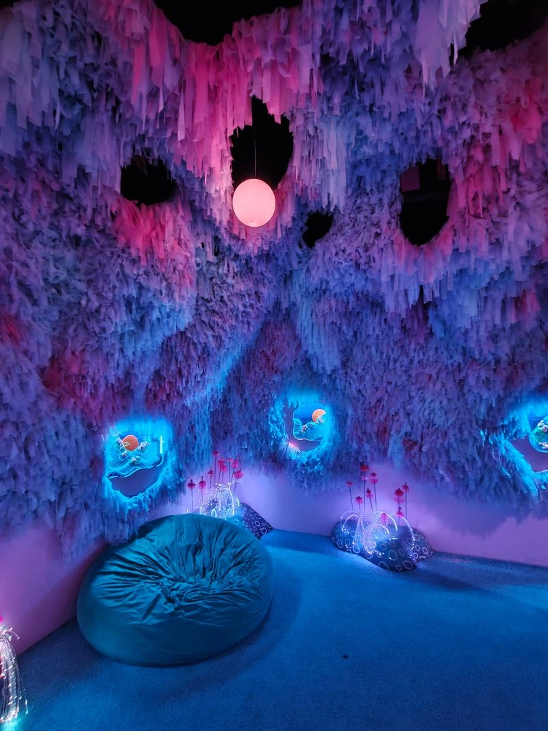 Room Highlights: Sci Fi Biomes and Psychedelic Grottos
