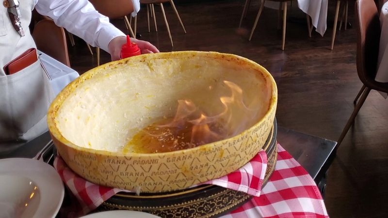 Parmesan Snowfall at the Table