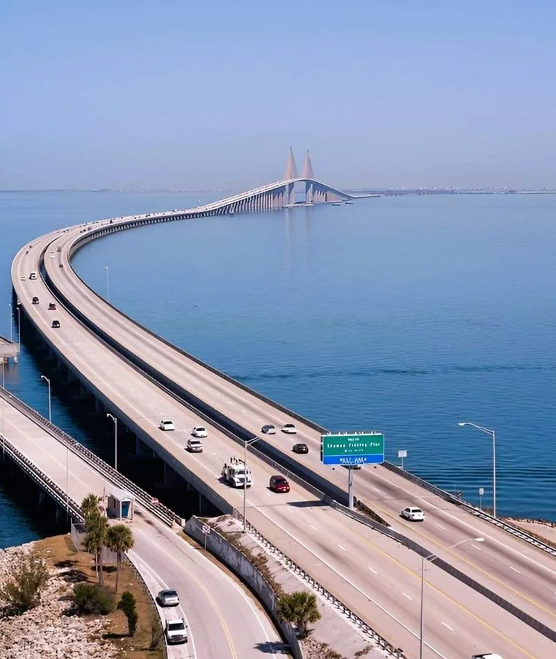 Why the Sunshine Skyway feels terrifying at first glance