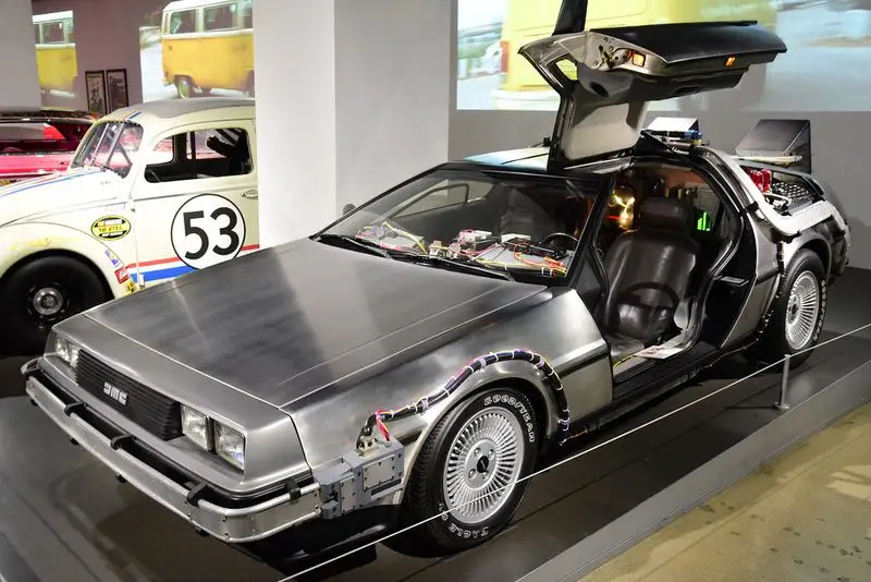 Back to the Future DeLorean