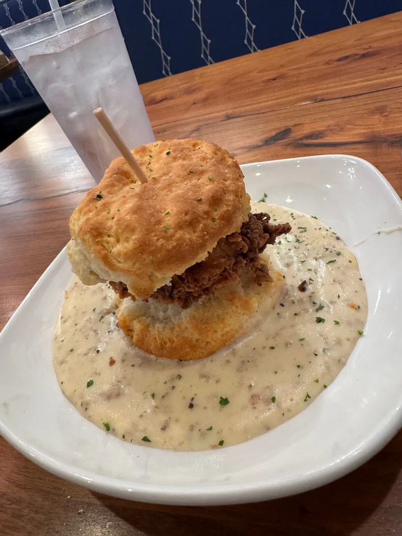 Nashville Hot Chicken Biscuit