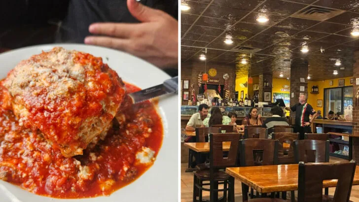 The lasagna at this Italian restaurant in New Jersey is what regulars recommend first