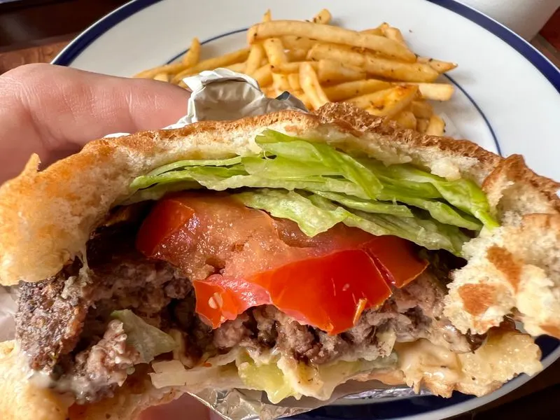 The Ollie Burger: sauce, spice, and sizzle