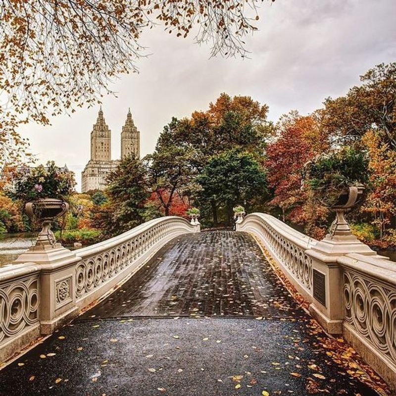 Central Park Bow Bridge &mdash; New York City, New York