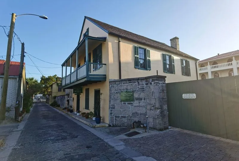 A European Street in America’s Oldest City